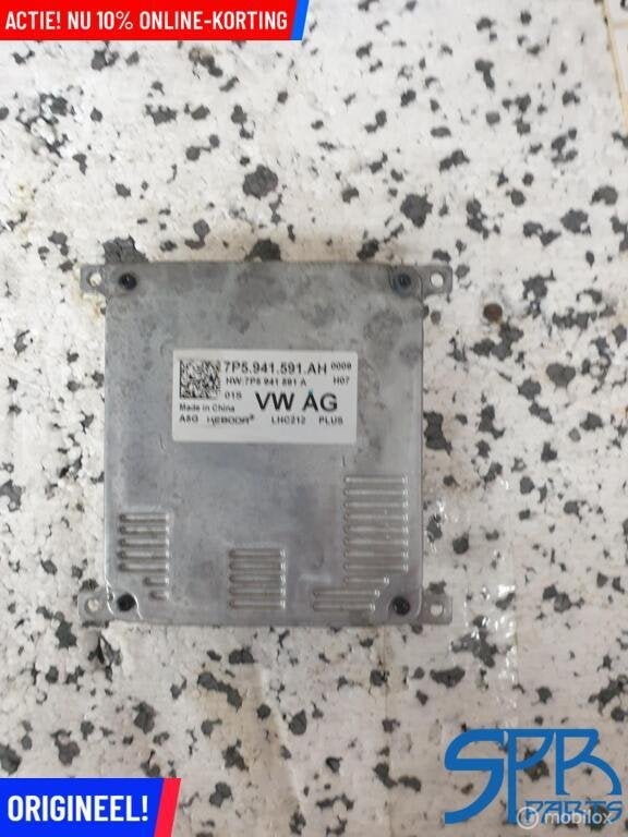 GOLF 7 7.5 FACELIFT LED module BALLAST STARTER 7P5941591AH, Gebruikt, VOLKSWAGEN, Volkswagen, Ophalen of Verzenden