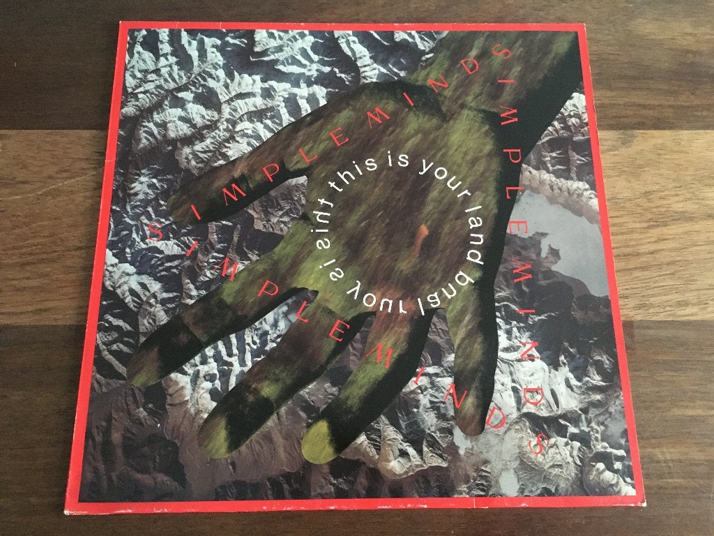 Vinyl Maxisingle Simple Minds This Is Your Land EU, Gebruikt, Ophalen of Verzenden, Pop, EP