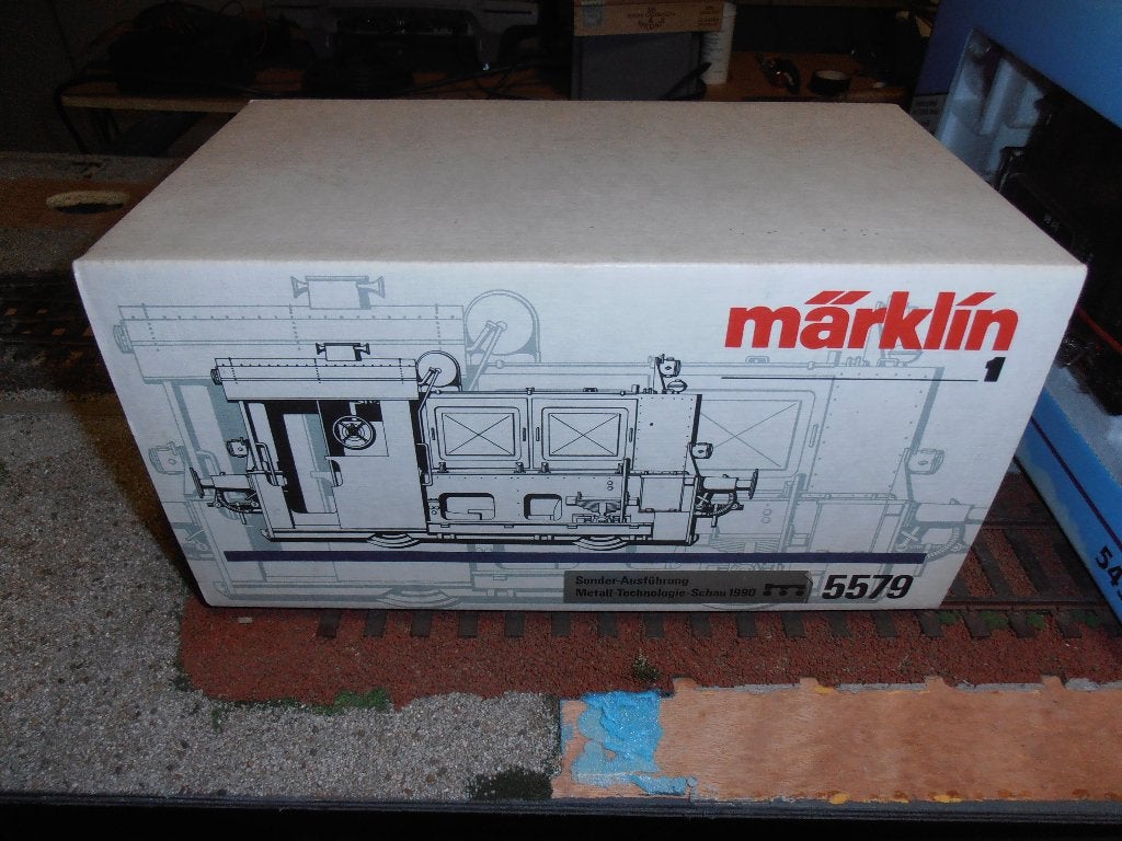 marklin spoor 1 5579, Ophalen, Locomotief, Gelijkstroom of Wisselstroom, Zo goed als nieuw