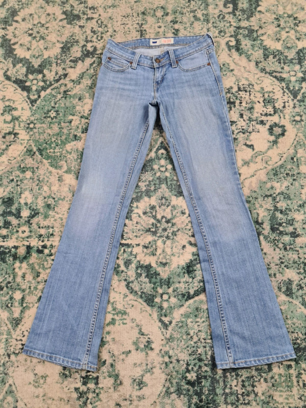 Levi’s Denim curve W26 L32 Dames Tulsi2632 Blauw Low-rise, Blauw, Ophalen of Verzenden, Zo goed als nieuw, W27 (confectie 34) of kleiner