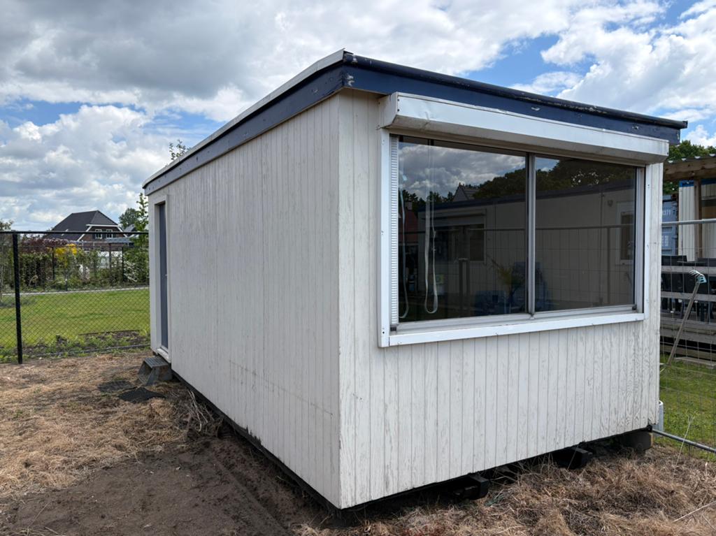 Uitvoerdersunit / Schaftunit incl. toilet en pantry (6x3), Zakelijke goederen, Machines en Bouw | Keten en Containers, Ophalen