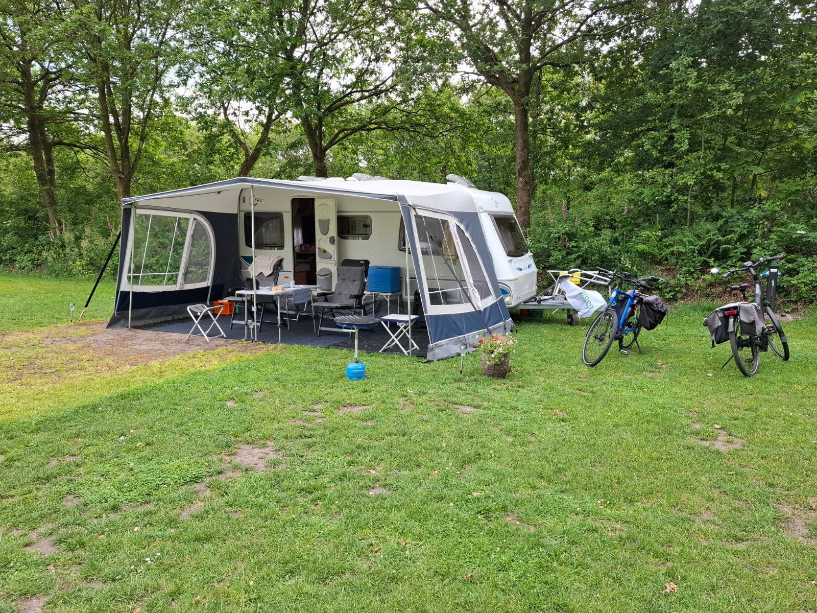 Multi nova voortent, Ophalen
