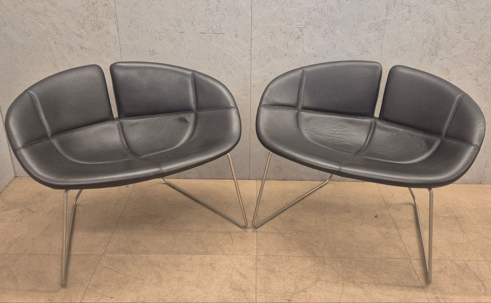 2x Moroso Fjord design fauteuils – Patricia Urquiola