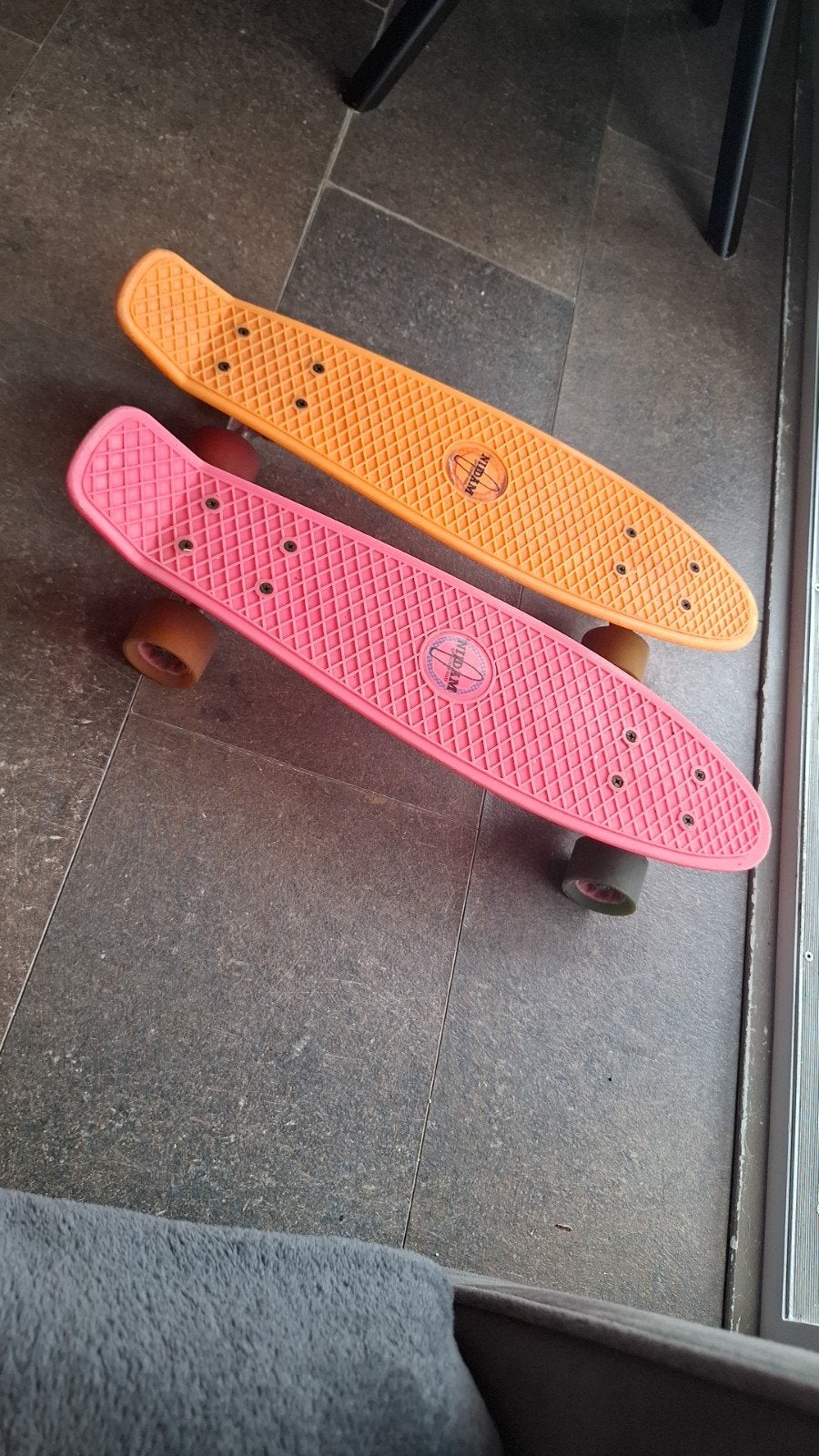 Nidiam skateboards (alleen oranje is er nog), Ophalen of Verzenden, Gebruikt, Skateboard
