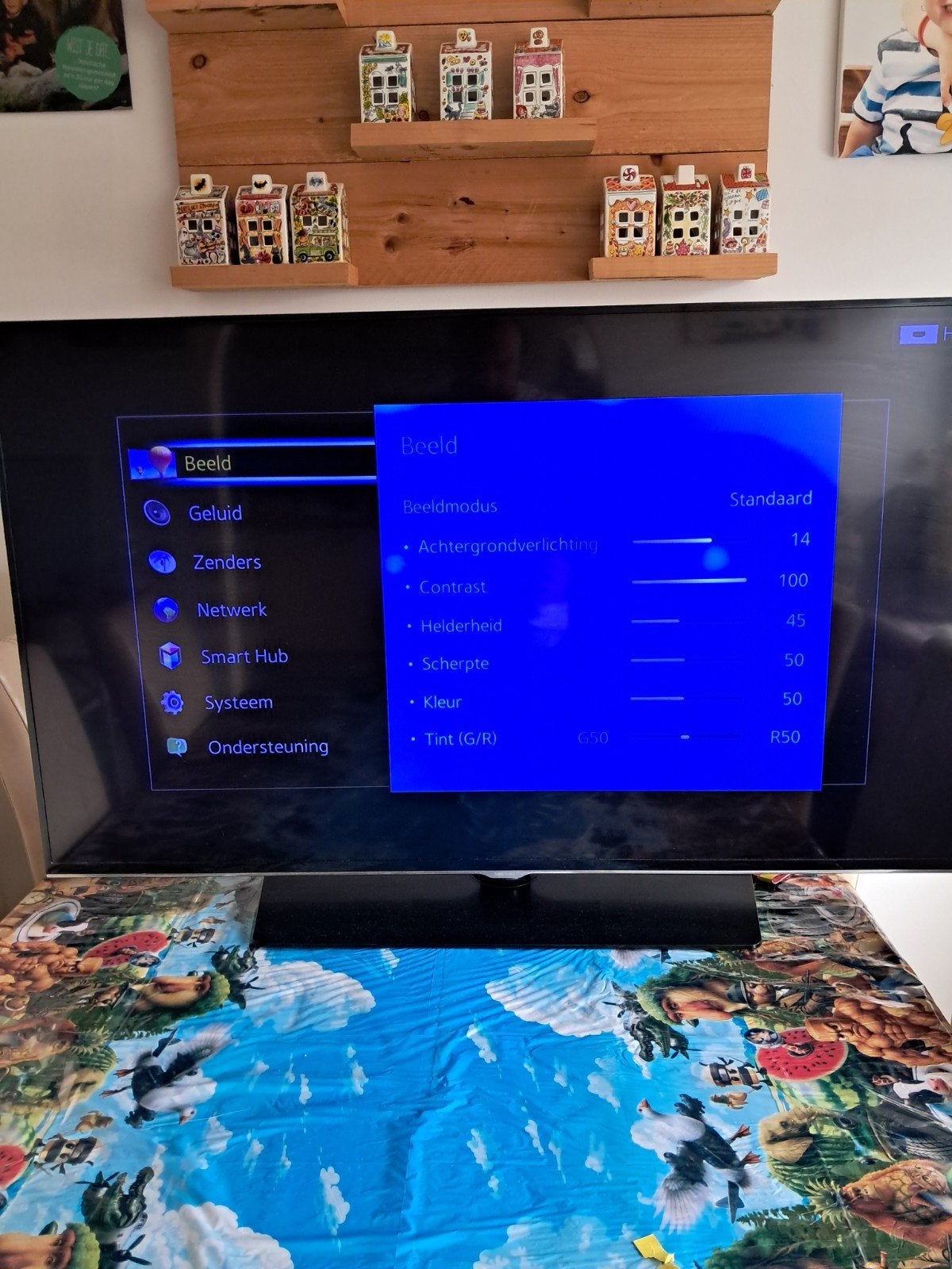 Samsung smart led tv 48 inch UE48H5500AW Full HD LED Smart T, Ophalen, 50 Hz, Samsung, 100 cm of meer