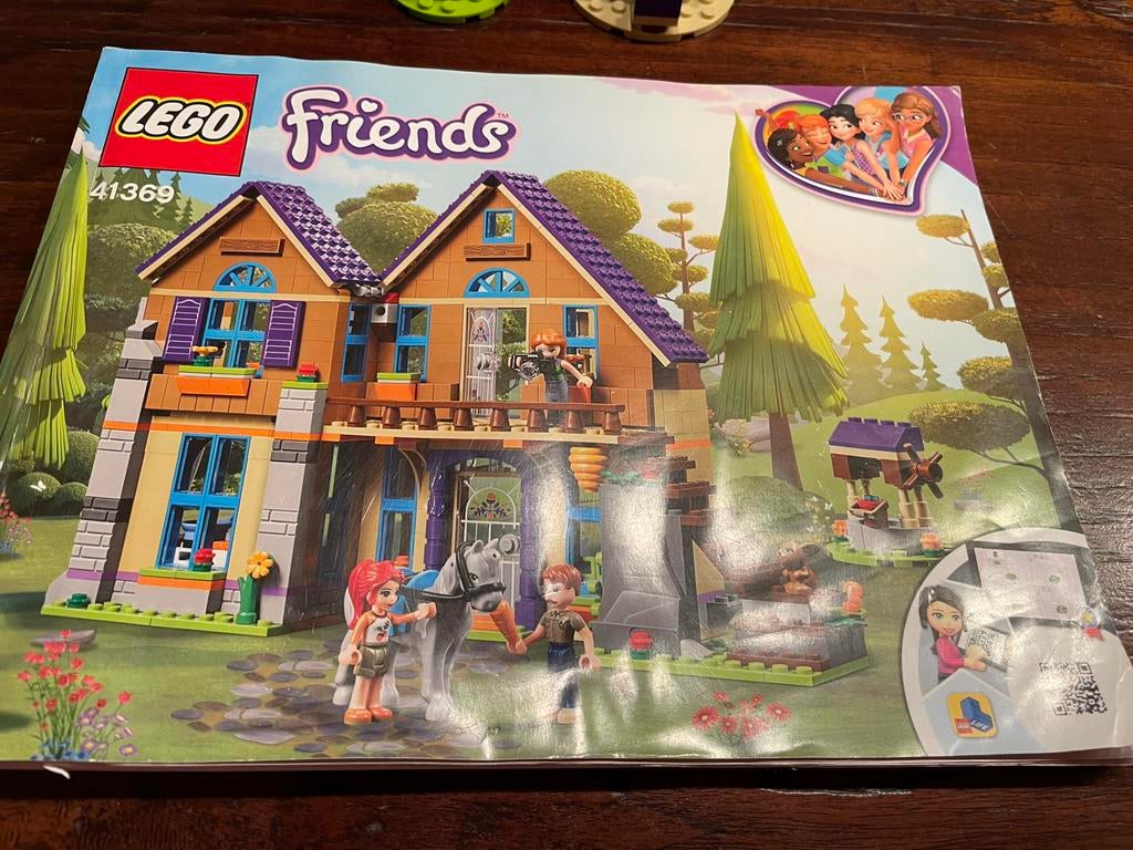 Lego Friends Mia's Boomhut 41369 - Complete set, Ophalen of Verzenden, Zo goed als nieuw, Complete set, Lego