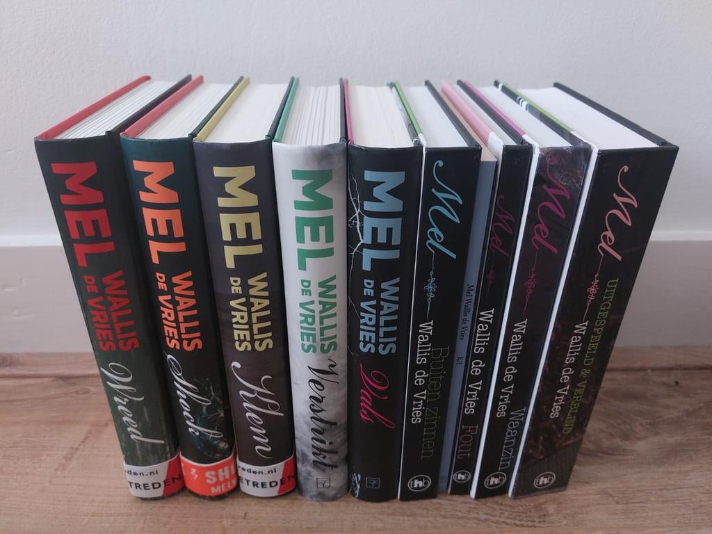 10 Boeken Van Mel Wallis De Vries In Uitstekende Staat!!, Boeken, Ophalen of Verzenden, Nederland, Mel Wallis de Vries, Zo goed als nieuw