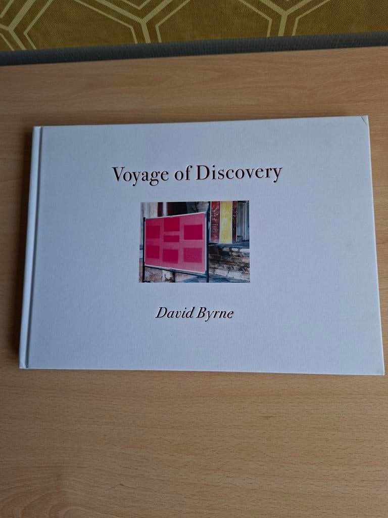 David Byrne Voyage of Discovery Who is the Sky merchandise, Verzenden, Artiest