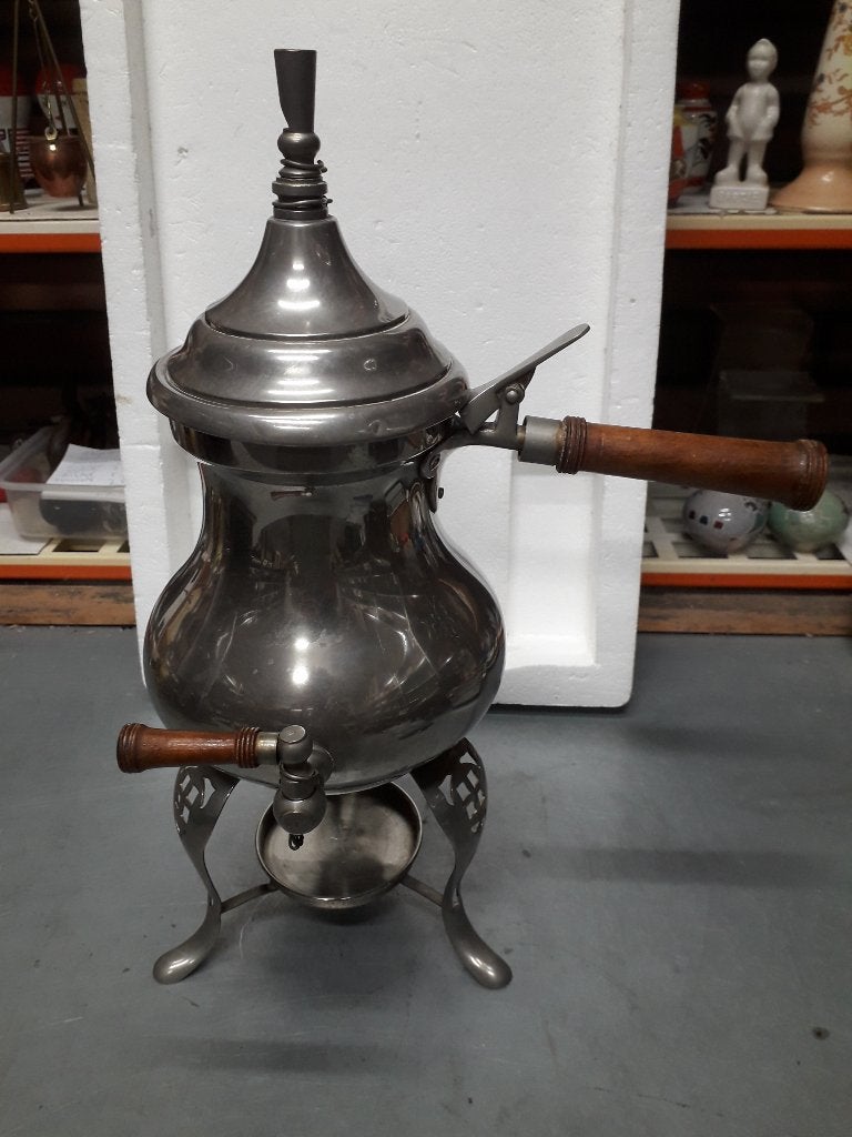 ANTIEKE WMF ART DECO WATERKETEL in GOEDE STAAT, Ophalen of Verzenden