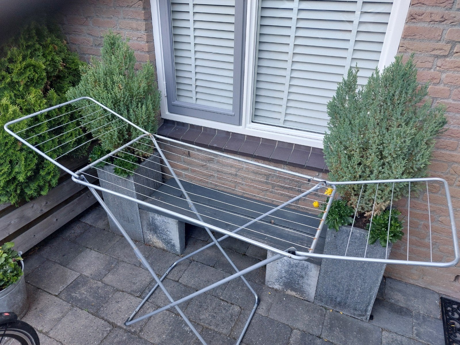 Gratis ophalen wasrek droogrek, Tuin en Terras, Droogmolens en Wasrekken, Ophalen, Gebruikt, Wasrek