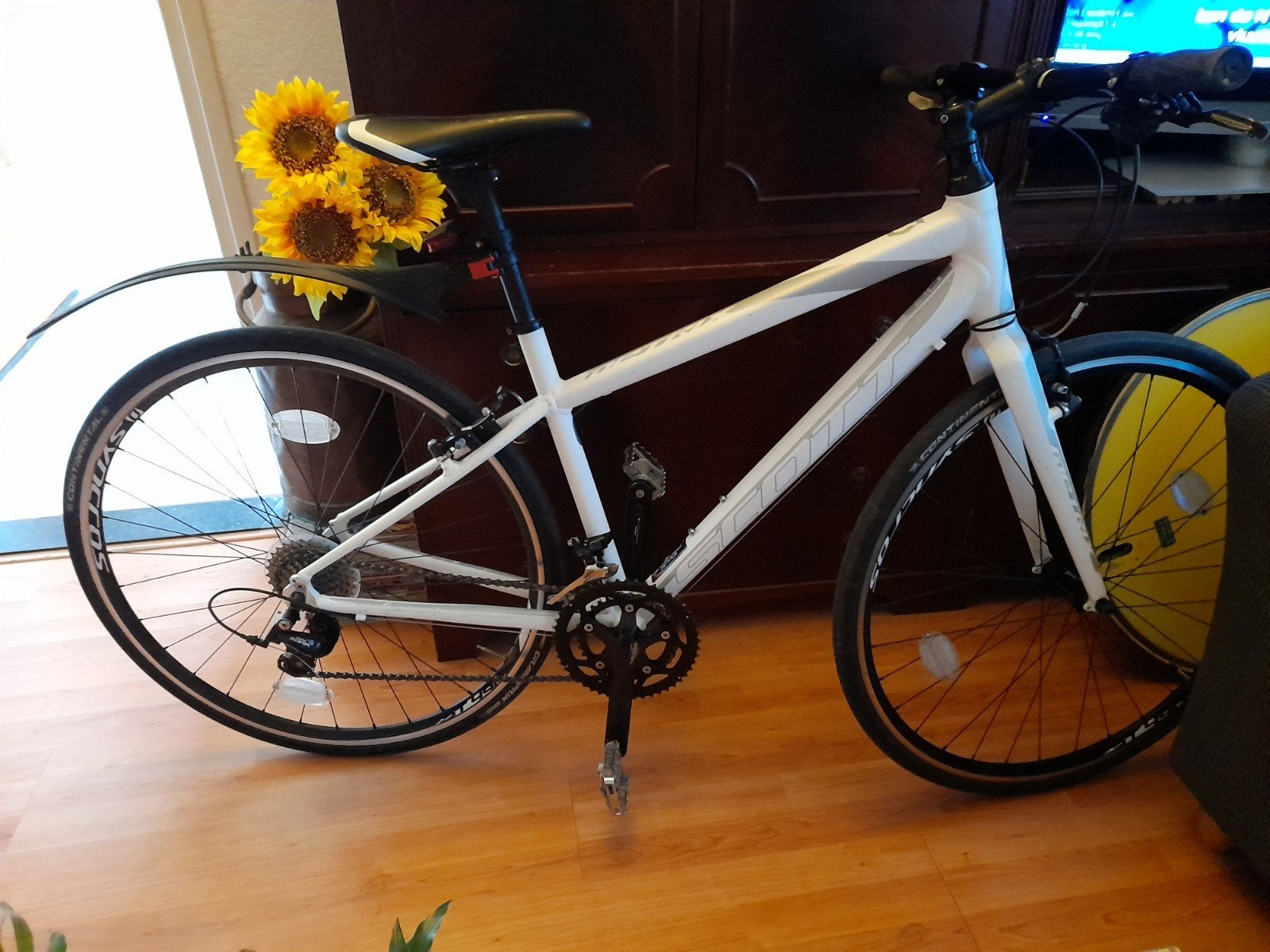Scott Metrix 30 dames racefiets, mt 45 cm, 53 tot 56 cm, Velgrem, Zo goed als nieuw, Ophalen