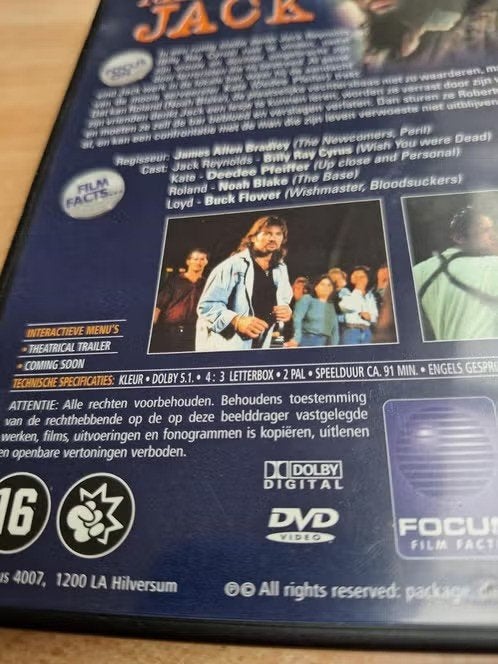 Dvd radical Jack h, Vanaf 16 jaar, Ophalen of Verzenden, Zo goed als nieuw, Actie