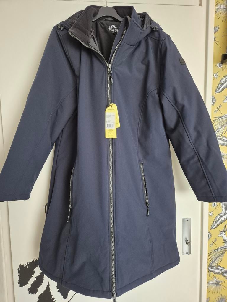 Winterjas nieuw Veleste damesjas Sofie, maat 48, Ophalen of Verzenden, Nieuw, Maat 46/48 (XL) of groter, Blauw