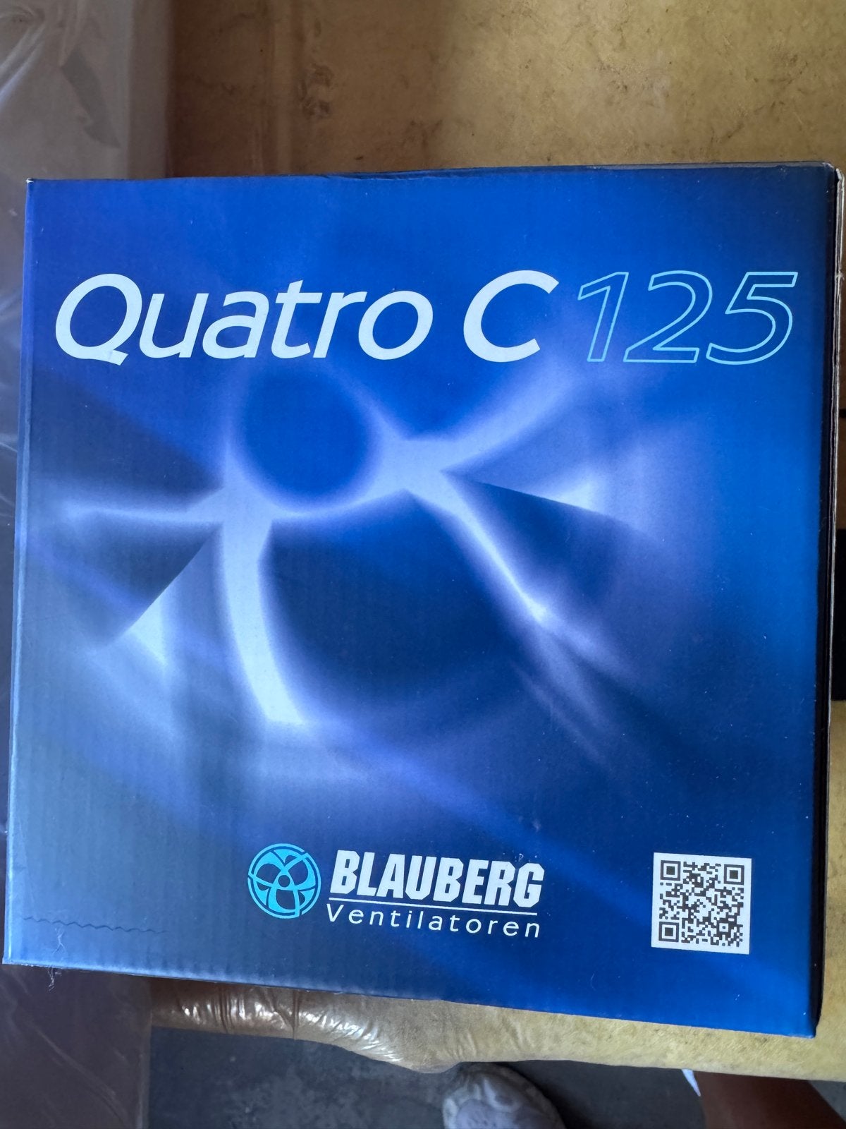 Blauberg Quatro C 125 Ventilator/Afzuiger, Ophalen, Nieuw, Ventilator en Afzuiger