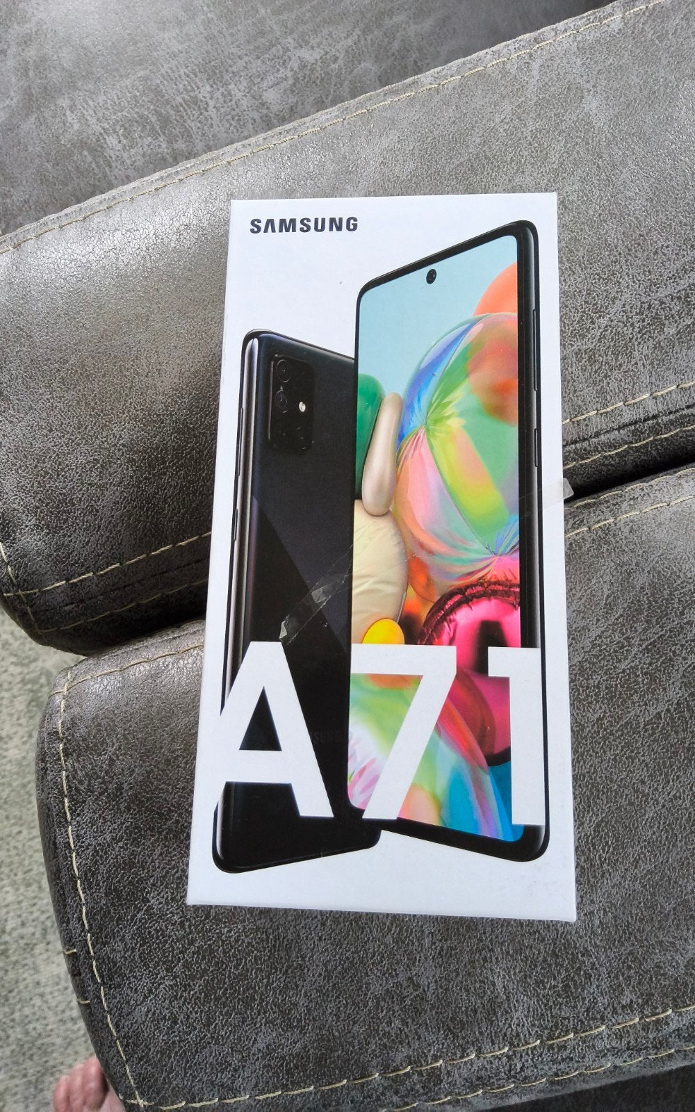 Samsung galaxy A71, Telecommunicatie, Mobiele telefoons | Samsung, Zwart, Ophalen of Verzenden, Zo goed als nieuw, 128 GB