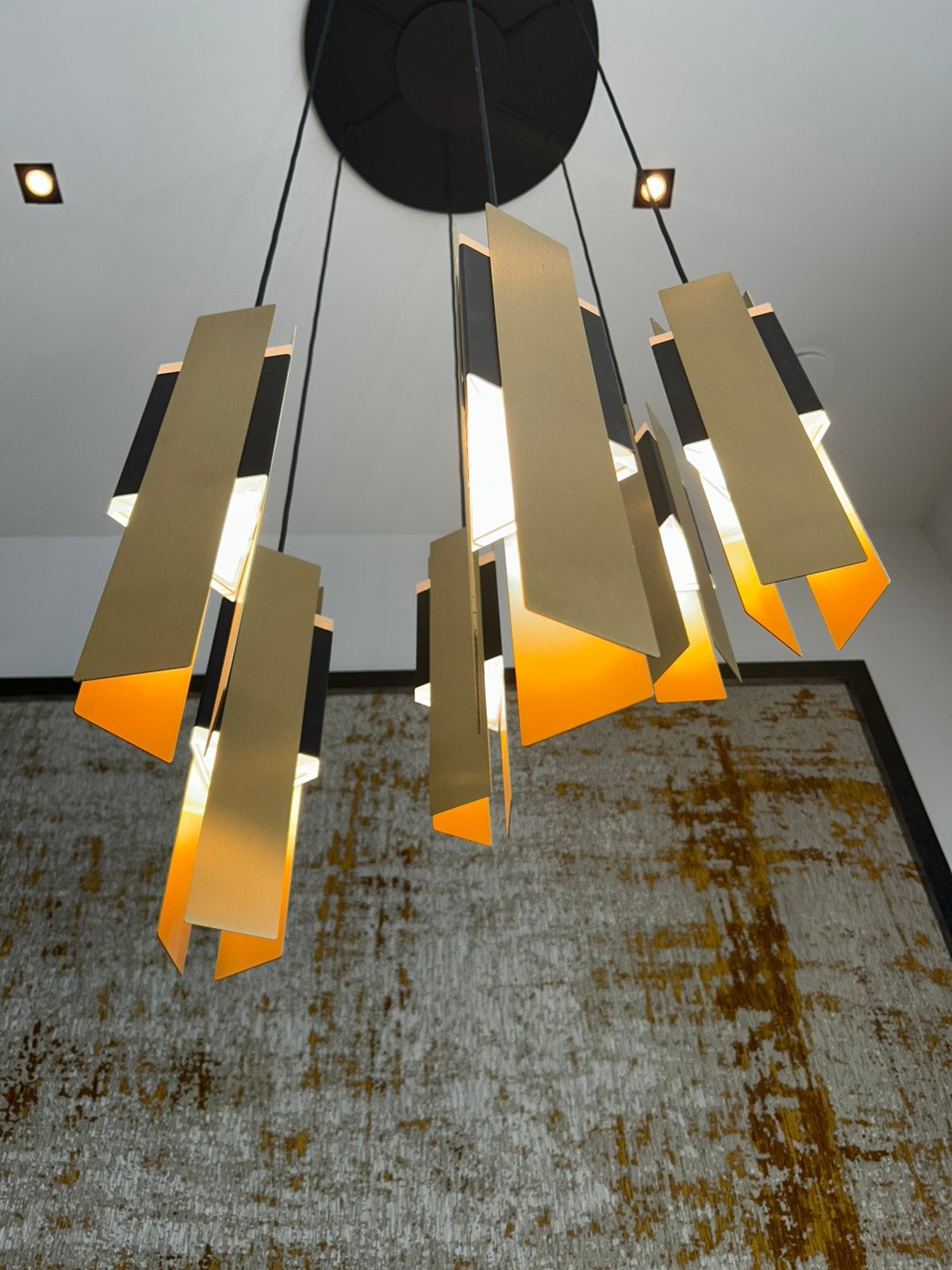 TOOY Excalibur 559.26 Chandelier – Corrado Dotti – Design, Ophalen, Zo goed als nieuw, Metaal, Modern / Design