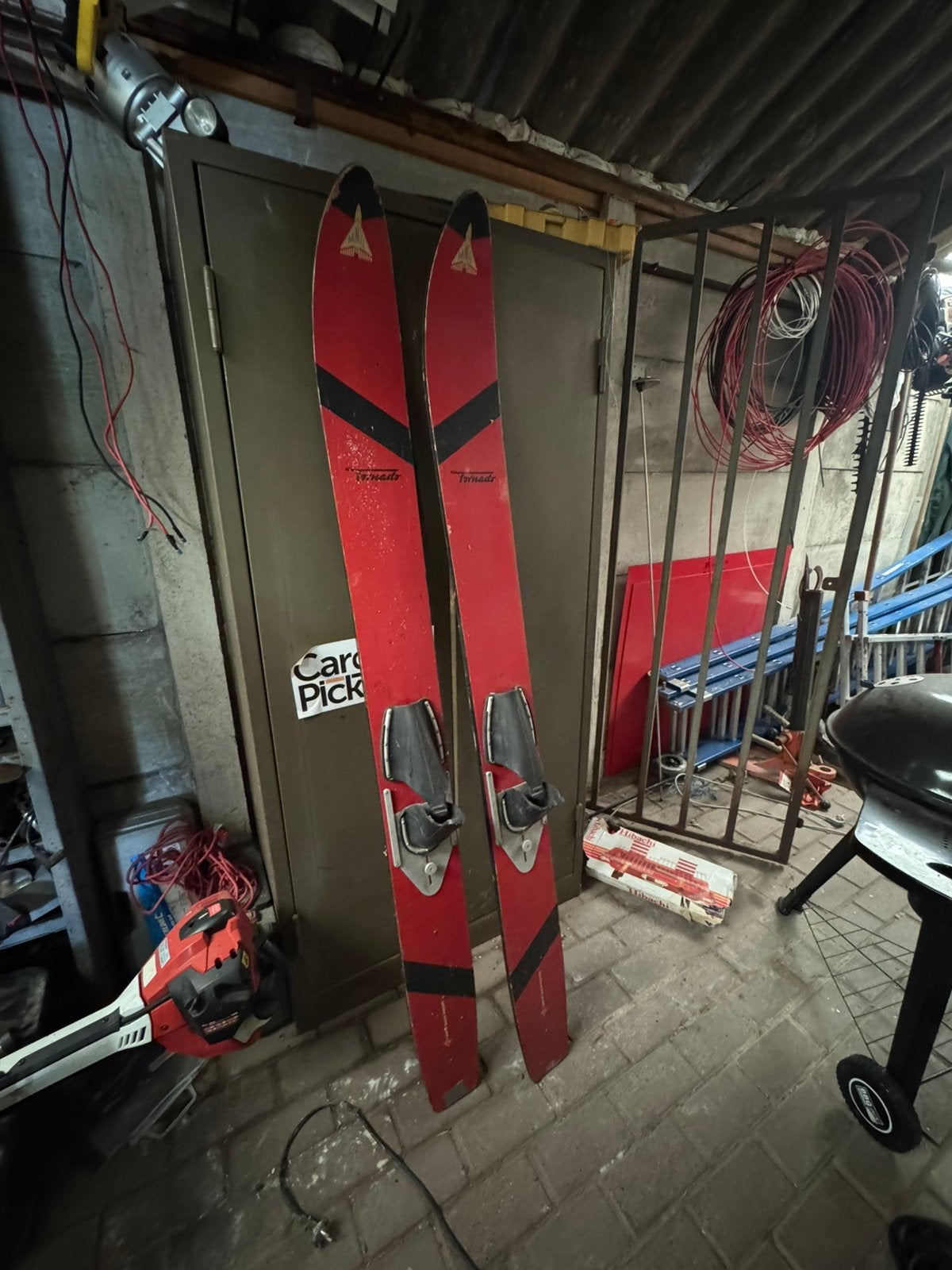 Vintage waterski’s, Watersport en Boten, Waterski's, Ophalen of Verzenden, Gebruikt, 160 cm of meer, Waterski's