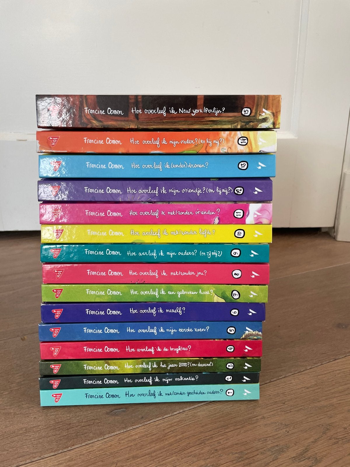 15 boeken hoe overleef ik serie, Ophalen, Zo goed als nieuw, Kind en Jeugd