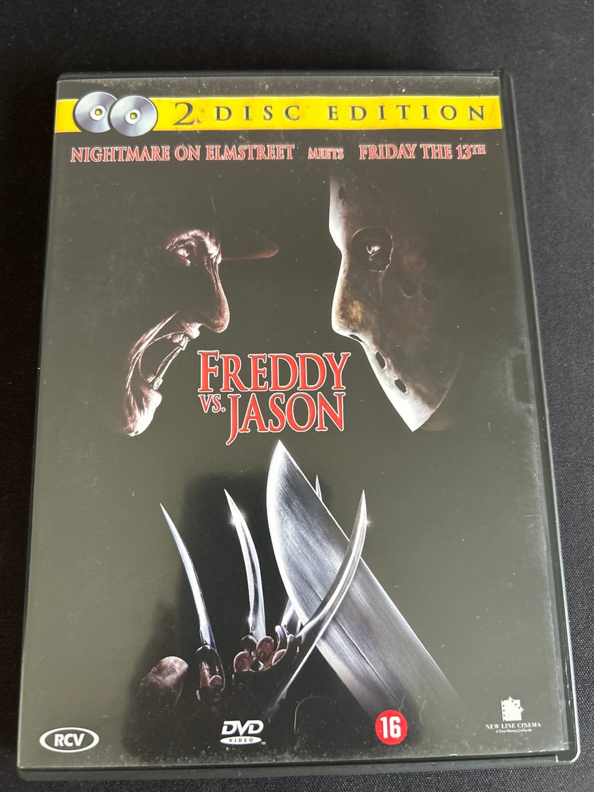 Freddy vs. Jason - 2 Disc Edition DVD, Vanaf 16 jaar, Ophalen of Verzenden, Gebruikt, Engels