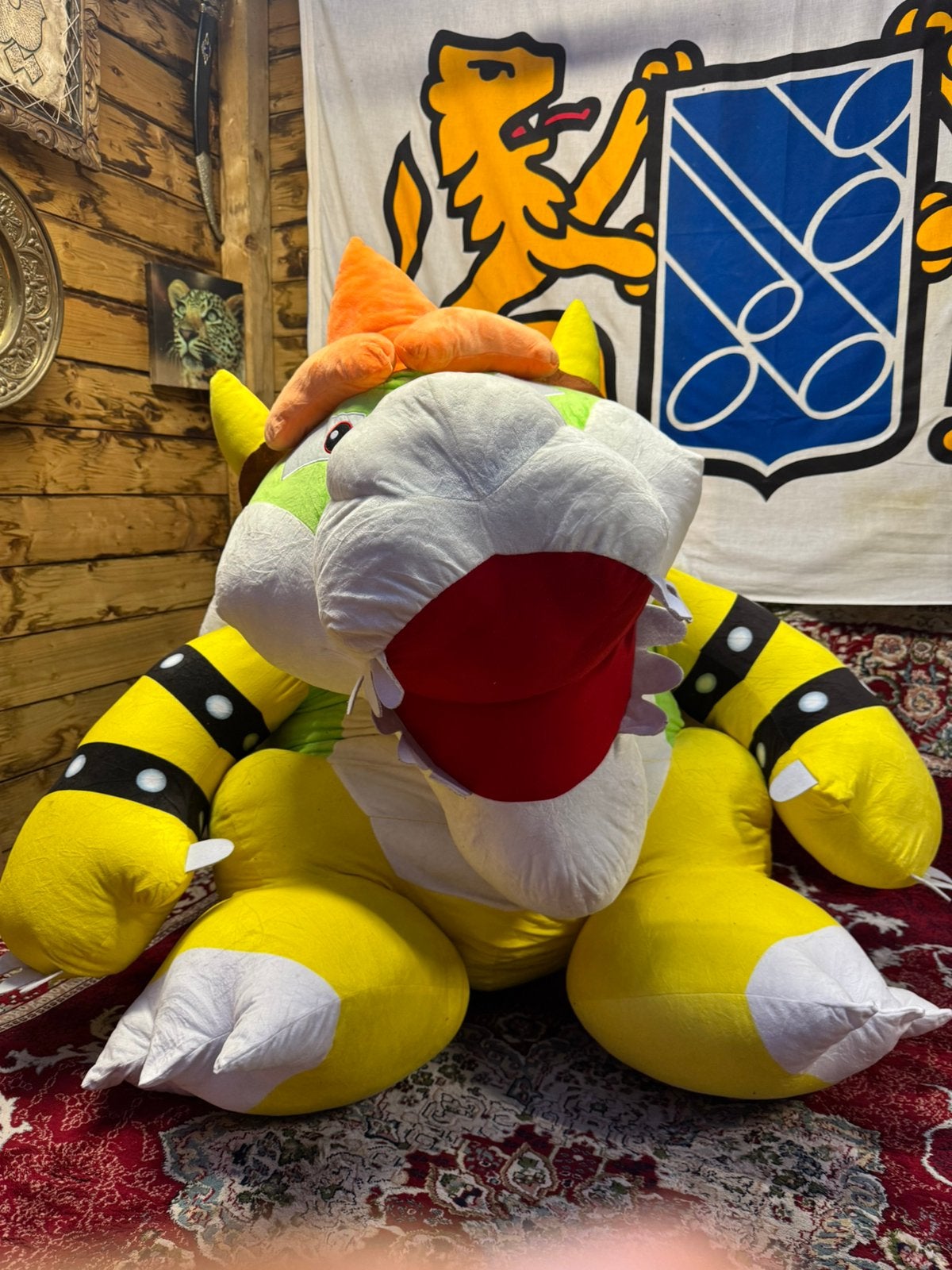 Bowser super grote knuffel, Ophalen, Zo goed als nieuw, Overige typen