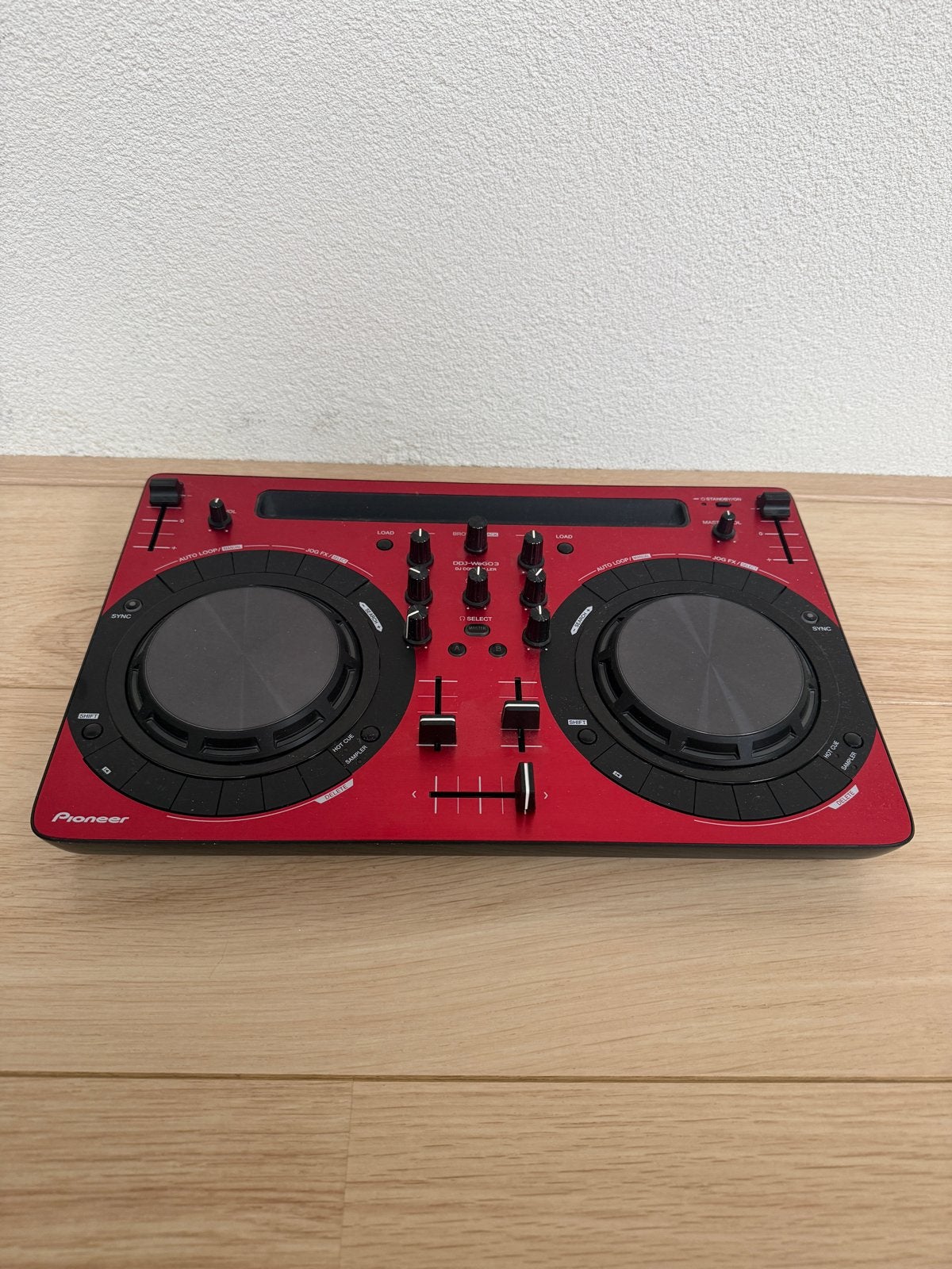 Pioneer DDJ-WeGO3 DJ Controller Rood, Verzenden, Zo goed als nieuw, Dj-set, Pioneer