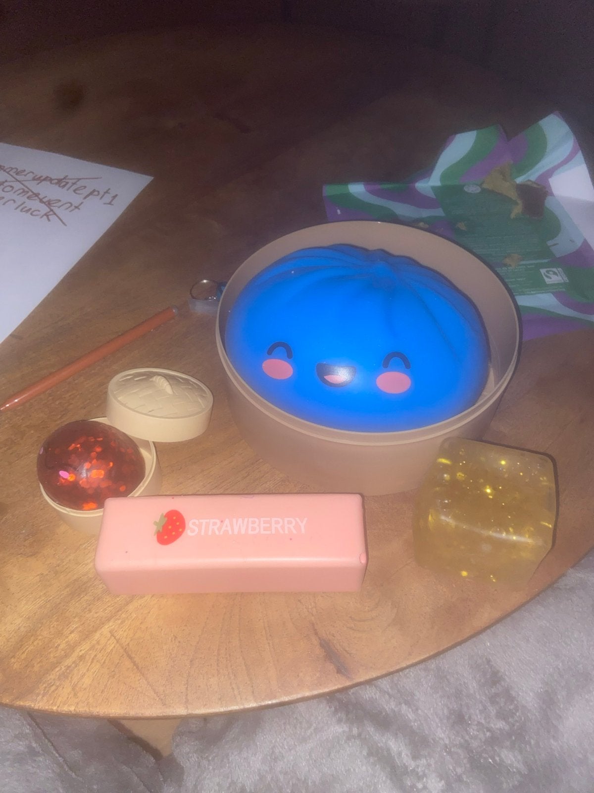 4 squishy, Ophalen of Verzenden, Gebruikt, Jongen of Meisje