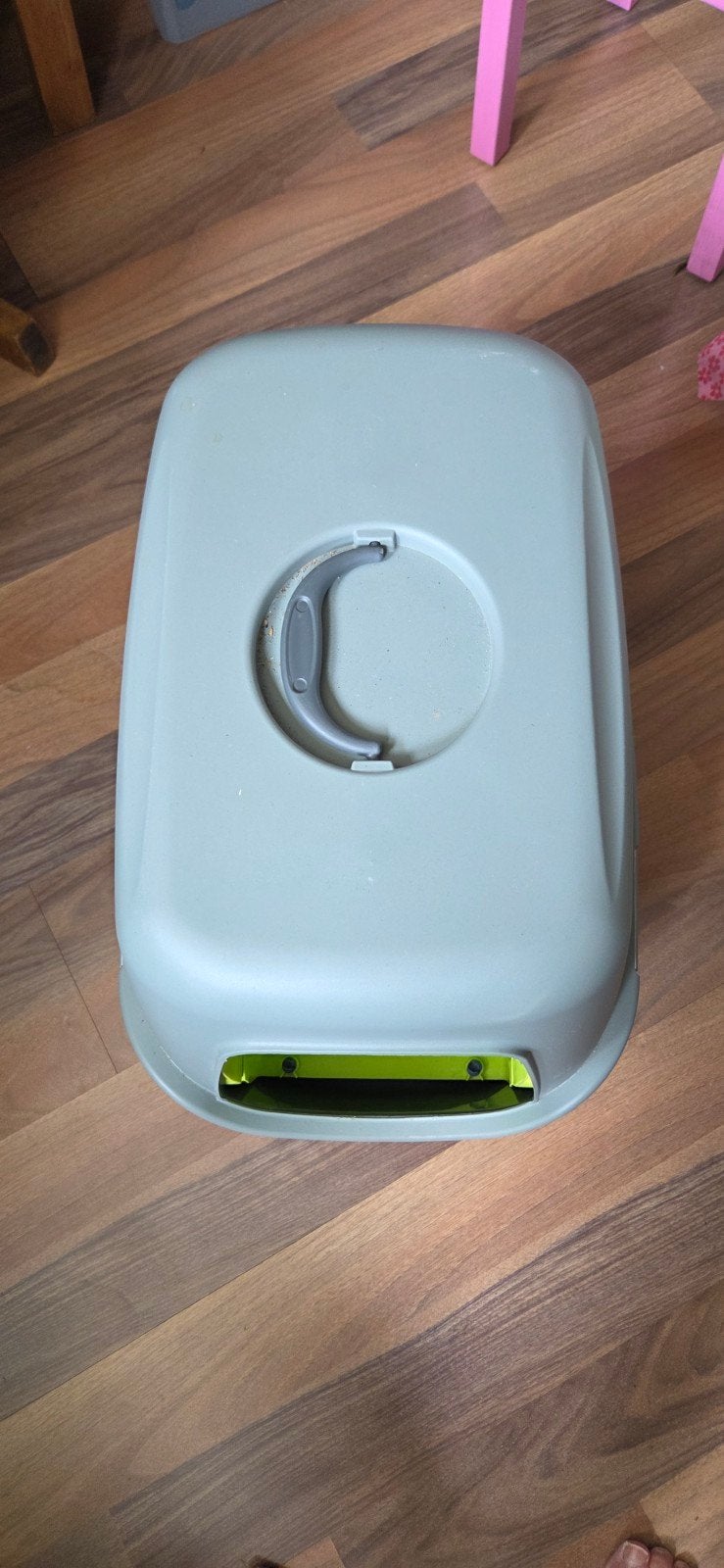 lichtgrijs en "gif"groen, Dieren en Toebehoren, Ophalen, Gebruikt