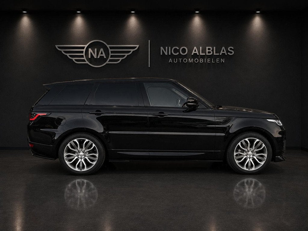 Land Rover Range Rover Sport 3.0 V6 SC HSE Black Edition 1e, Auto's, Automaat, Gebruikt, Euro 6, 2995 cc