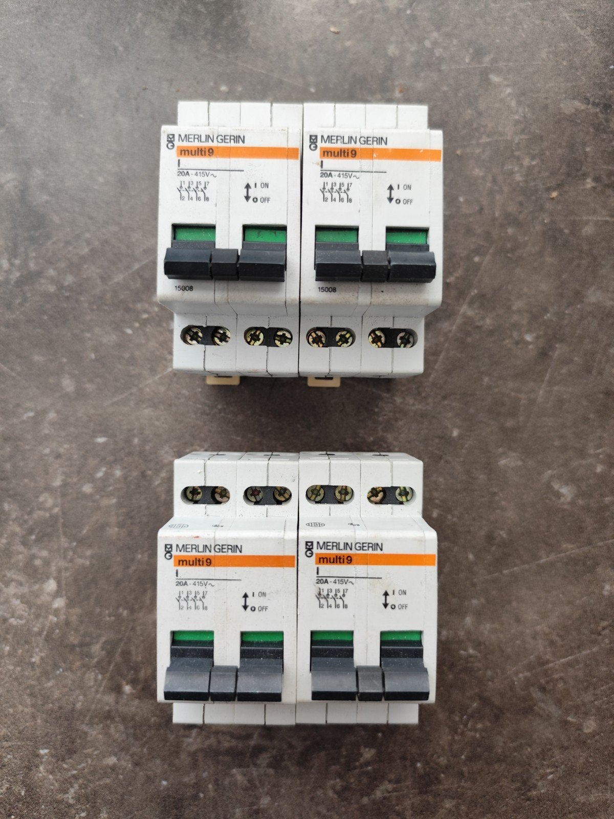 Merlin Gerin Multi 9 Installatieautomaat 3fase 20A, Ophalen of Verzenden, Gebruikt, Schneider Electric, Installatieautomaat