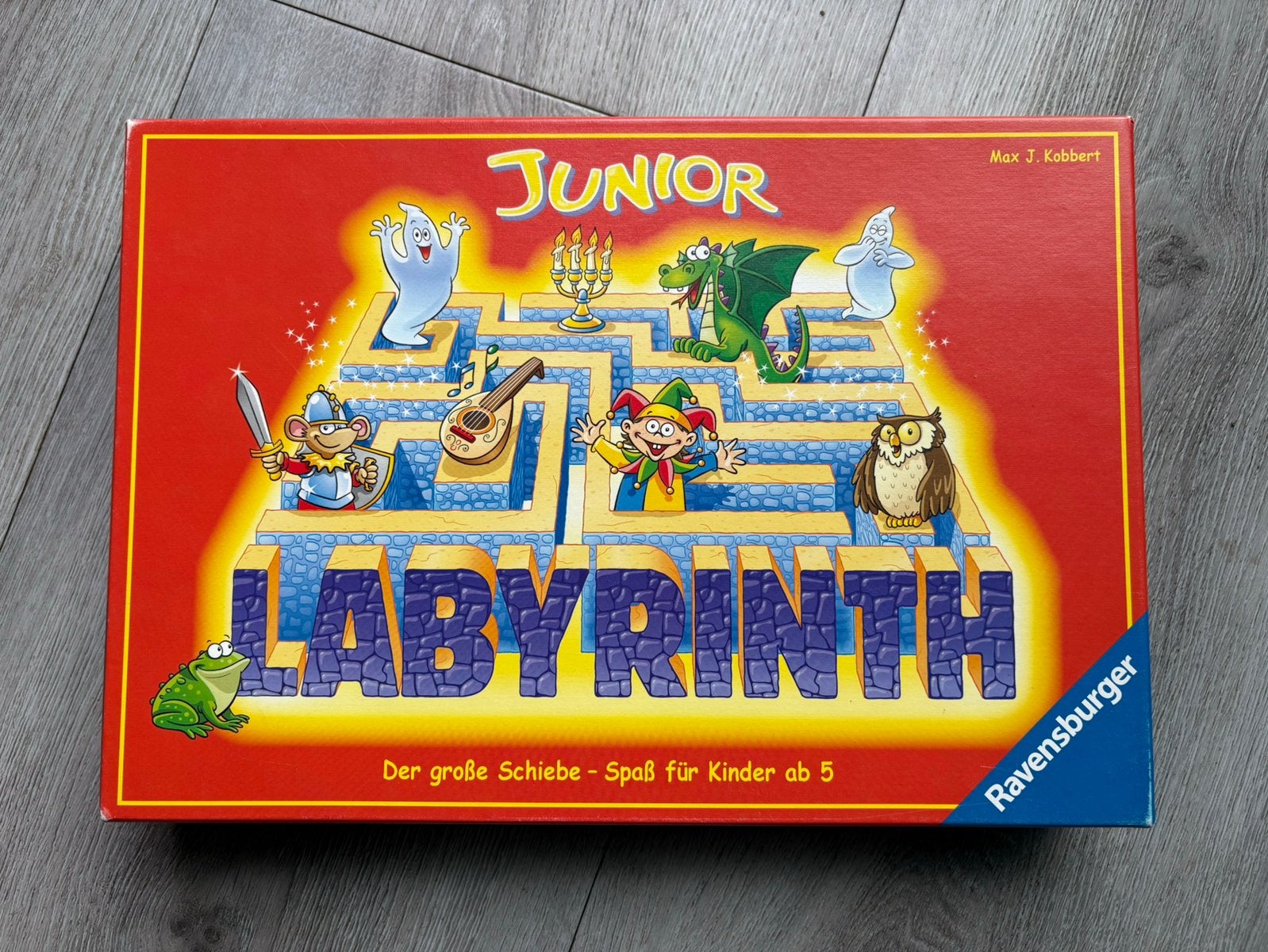 Labyrint junior bordspel, Ophalen, Gebruikt