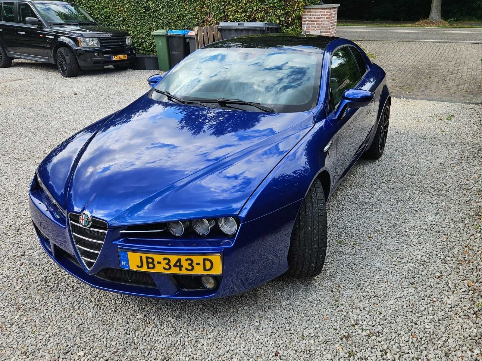 Alfa Romeo - 2007 - Brera - 3.2 JTS Q4 SkyWindow - JB-343-D, Auto's, Gebruikt, Cabriolet, Bedrijf, Handgeschakeld