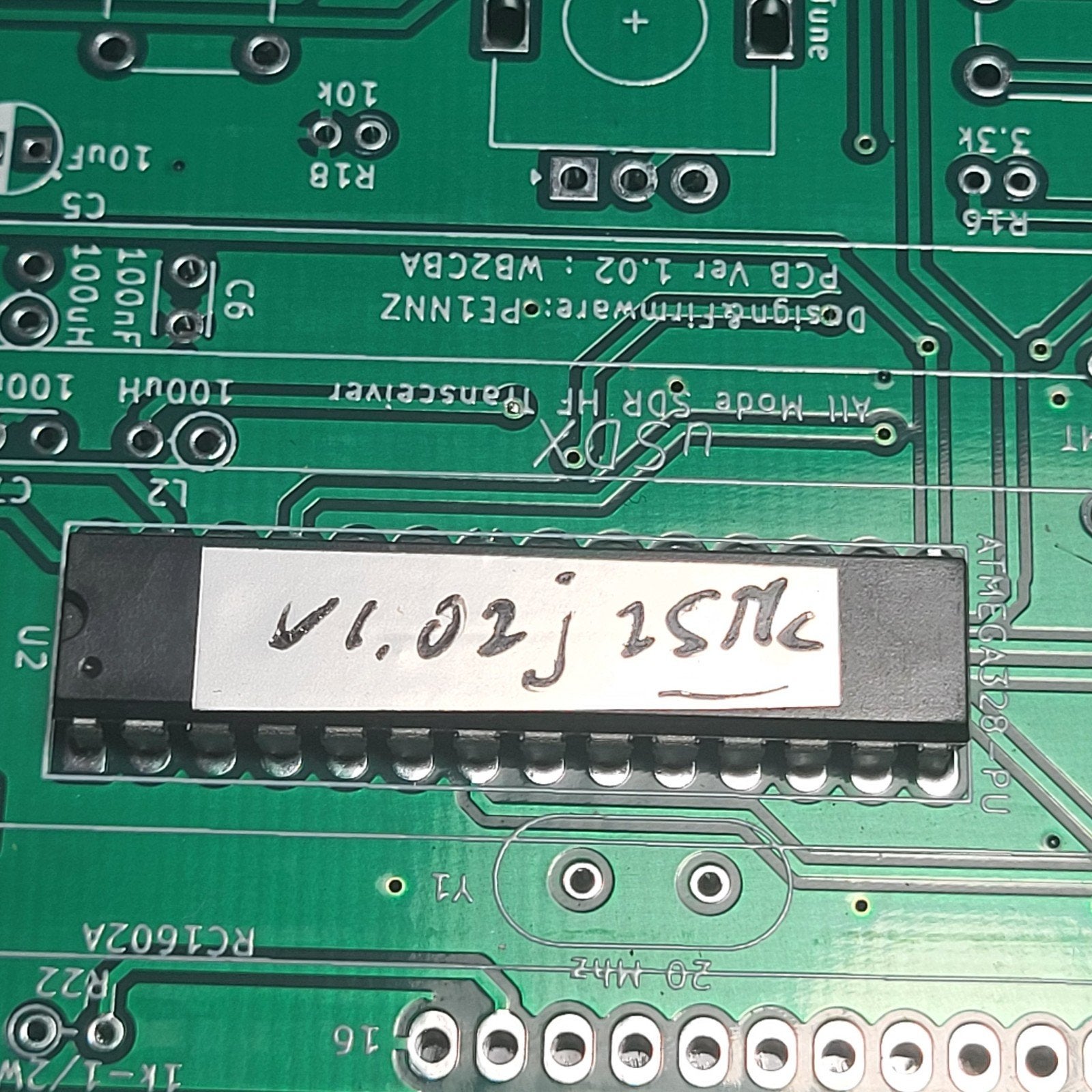 uSDX SDR HF TRX V1.02 Printplaat - Nieuwstaat, Ophalen of Verzenden, Nieuw, Zender en Ontvanger