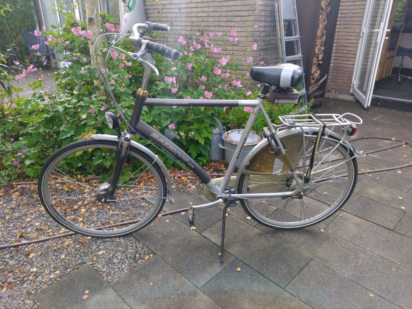Batavus Crescendo Herenfiets - Ruim 10 jaar oud, Fietsen en Brommers, Ophalen, Gebruikt, Versnellingen, Batavus