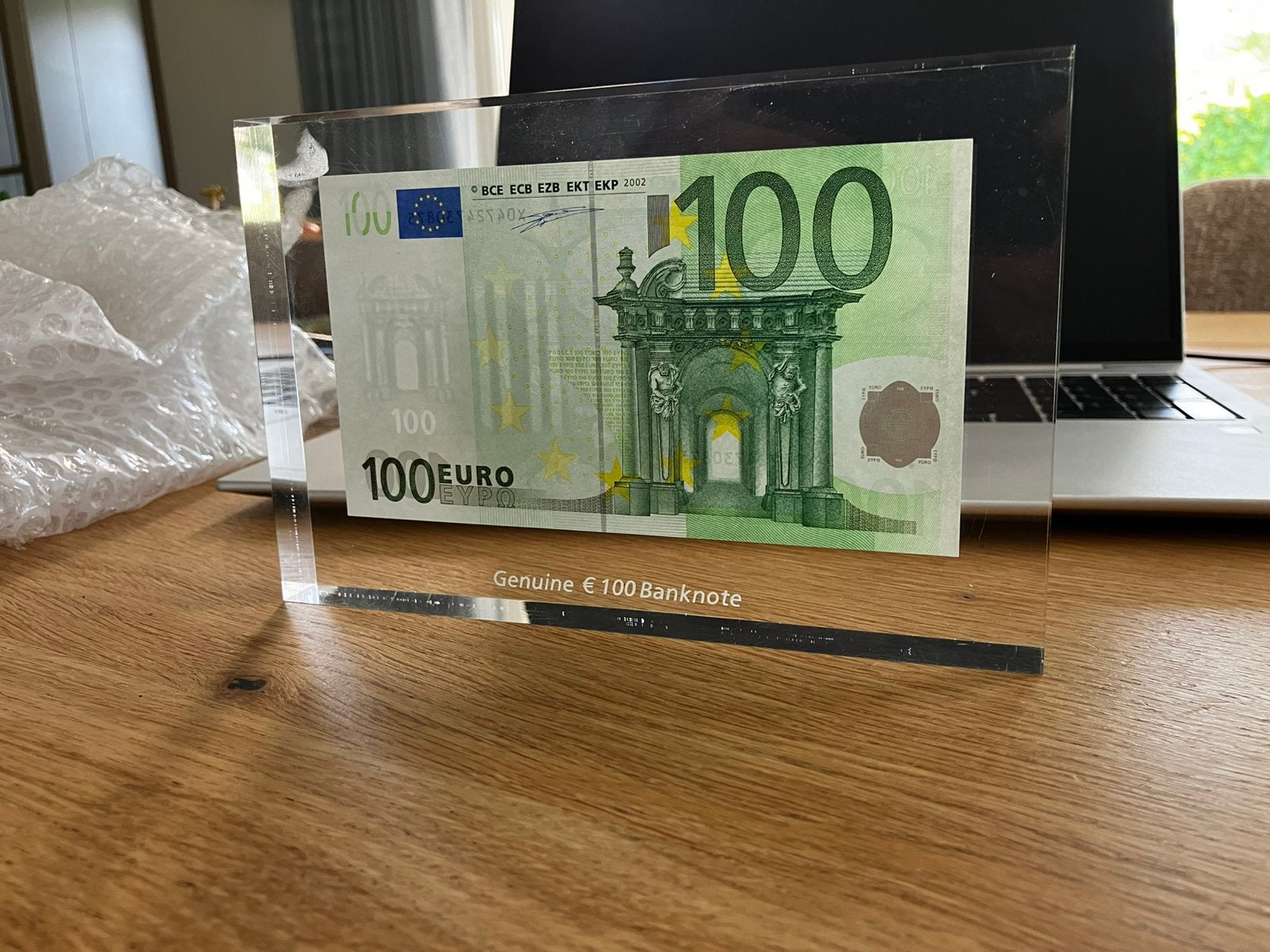 €100,- Duisenberg - Plexiglas - ‘klein vlekje’, Ophalen of Verzenden, Overige landen, 100 euro