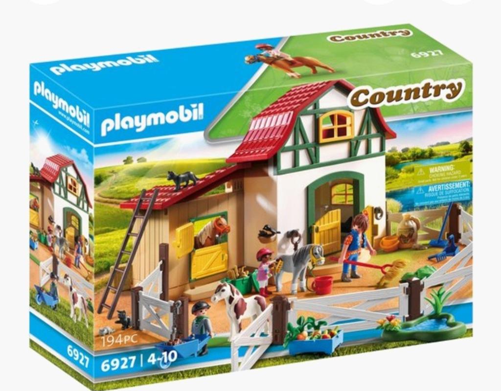 Playmobil Paardenstal, Ophalen of Verzenden, Gebruikt, Complete set