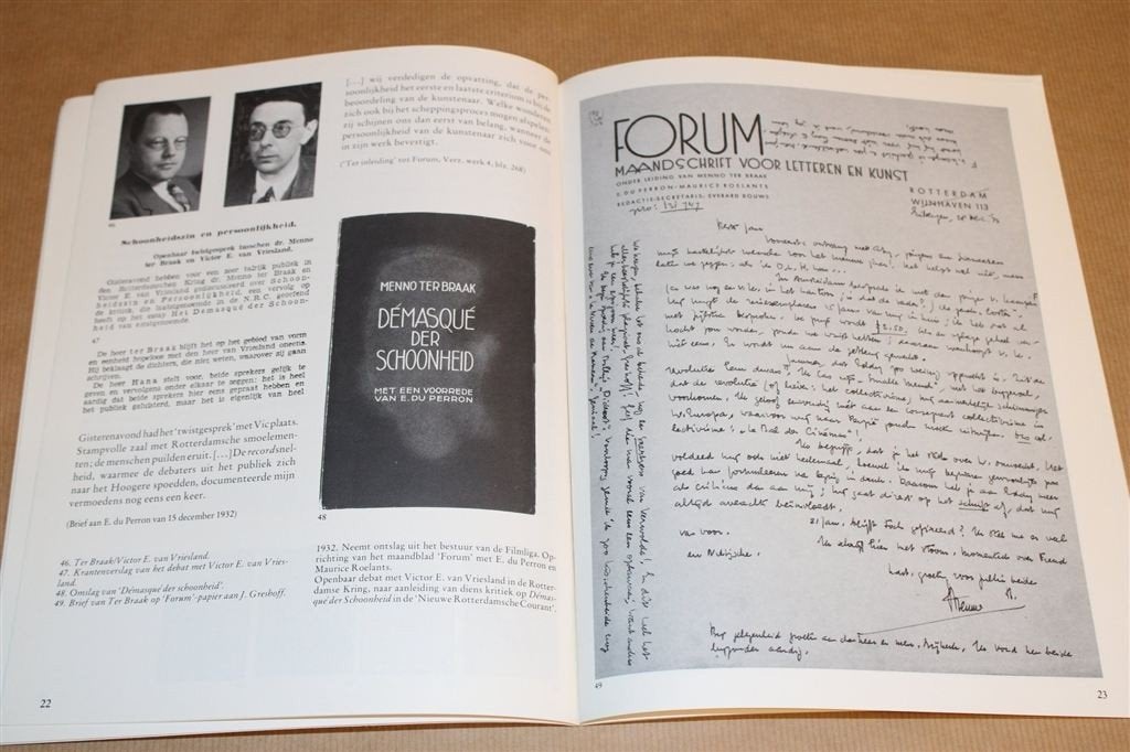 Menno ter Braak — Schrijvers Prentenboek Deel 5, Ophalen of Verzenden, Gelezen