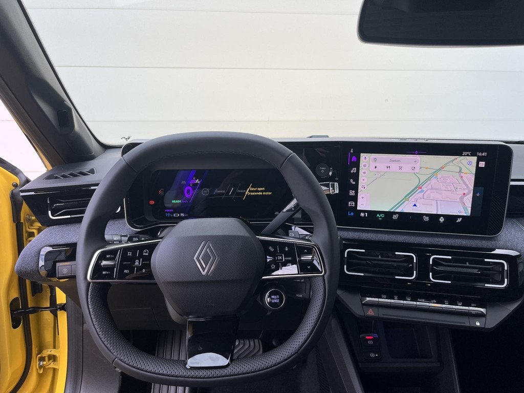 Renault 5 comfort range techno 52 kWh | Pack advanced drivin, Auto's, Renault, Stof, Huisgarantie, Nieuw, Te koop