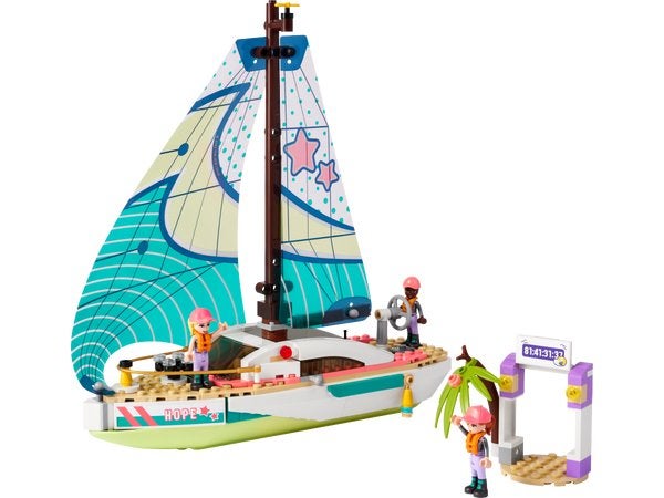 Lego Friends Stephanie’s Zeilavontuur 41716, Lego, Friends, Ophalen of Verzenden, Complete set