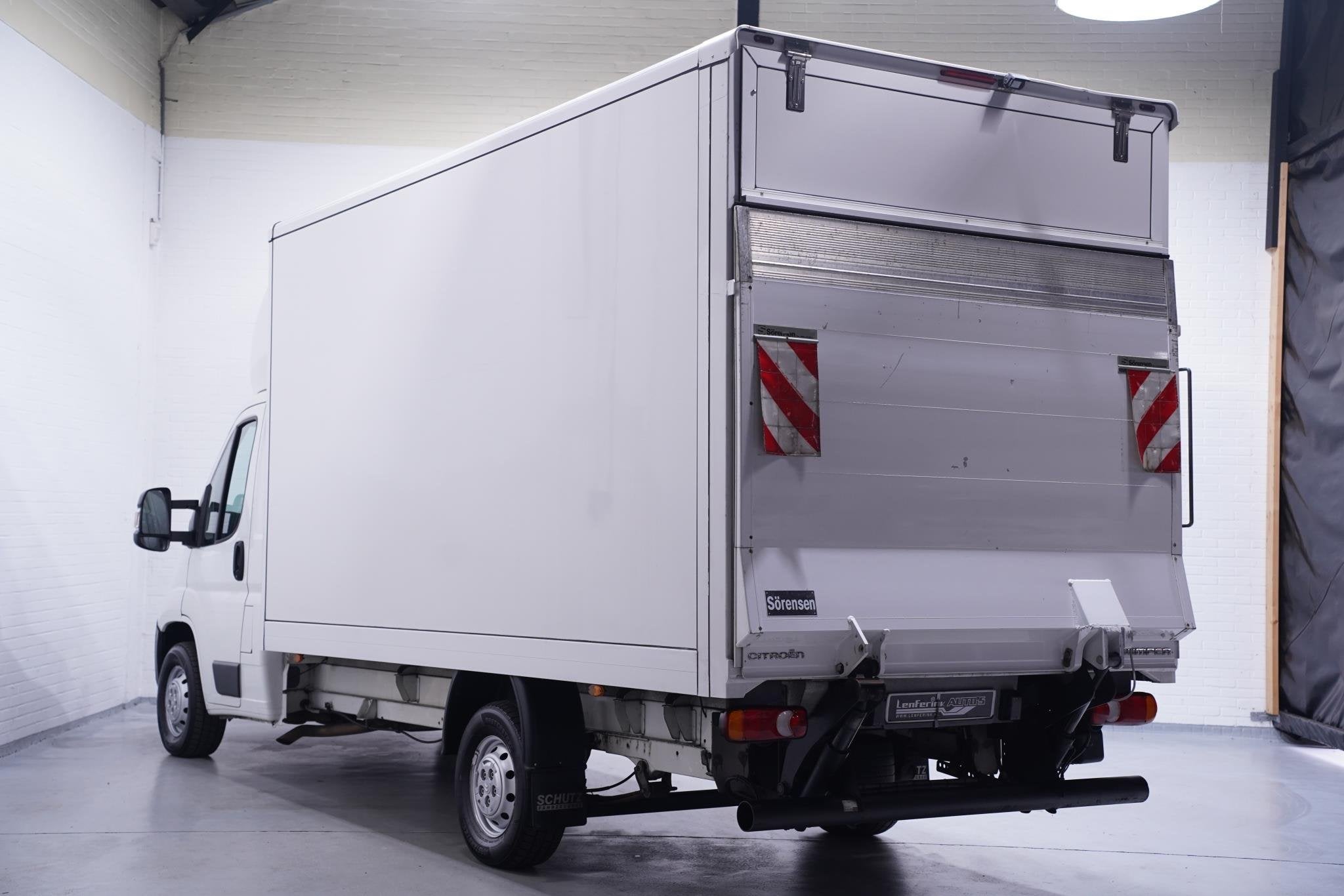 Citroen Jumper 2.0 HDI 130 pk Bakwagen met Laadklep Navi Air, Voorwielaandrijving, Stof, Gebruikt, 4 cilinders