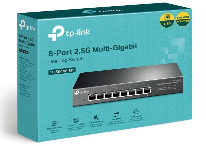 TP-LINK TL-SG108-M2 (New Device), Ophalen of Verzenden, Nieuw