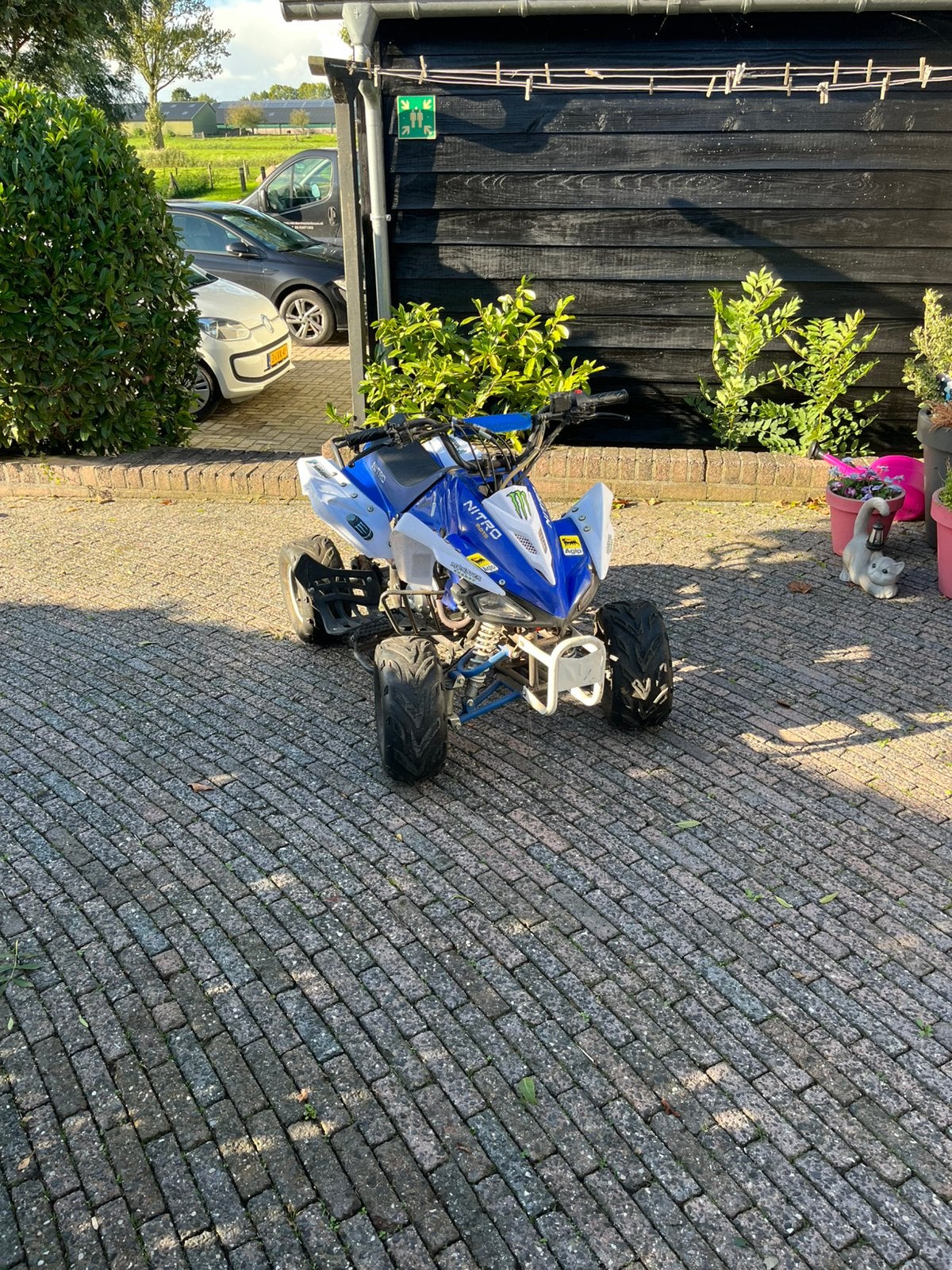 Nitro 125 cc quad, Ophalen, 125 cc