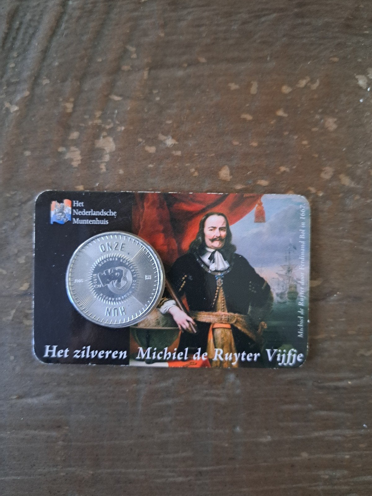Zilveren Michiel de Ruyter Vijfje 2007 - Het Nederlandse Mun, Postzegels en Munten, Munten | Nederland, Ophalen of Verzenden
