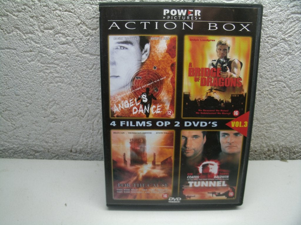 dvd 87b angel's dance/tunnel/for the cause 2 dvd, Cd's en Dvd's, Dvd's | Tv en Series, Alle leeftijden, Ophalen of Verzenden, Zo goed als nieuw
