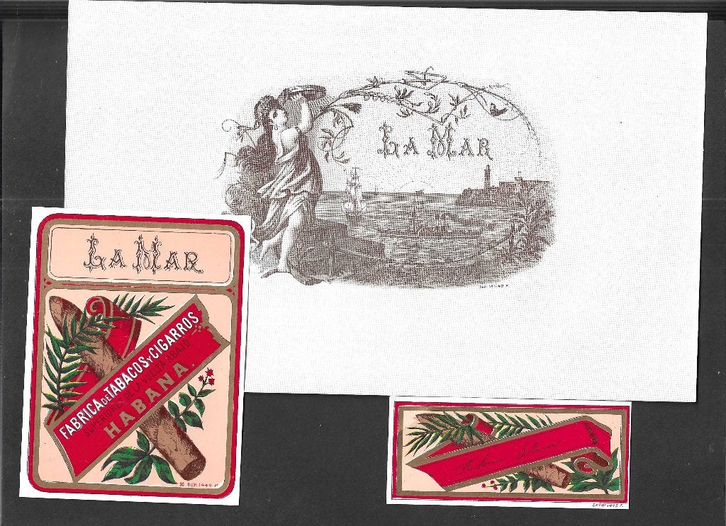 Etiket scan V5395, Ophalen of Verzenden, Gebruikt, Sigarenbandjes