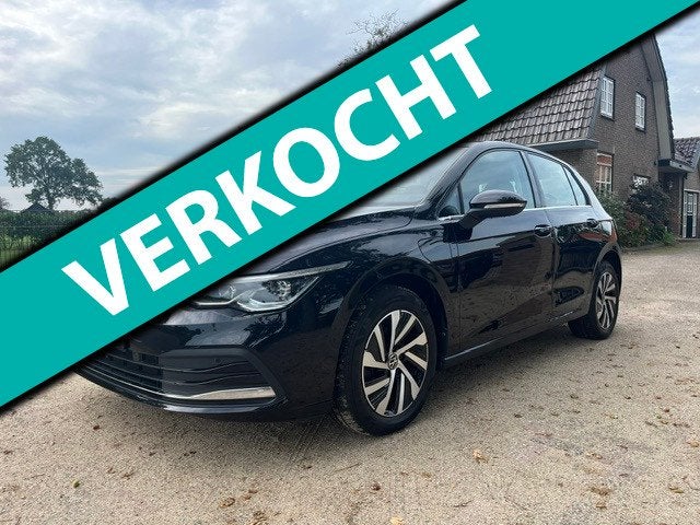 Volkswagen Golf 1.4 eHybrid Style Automaat, 77dkm, Navi, Led, Dealer onderhouden, Gebruikt, Zwart, 4 cilinders