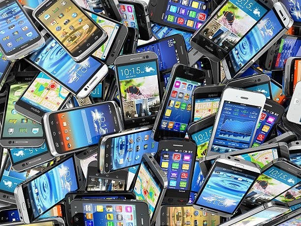 ik ben op zoek naar kapotte telefoon van oud tot nieuw, Ophalen
