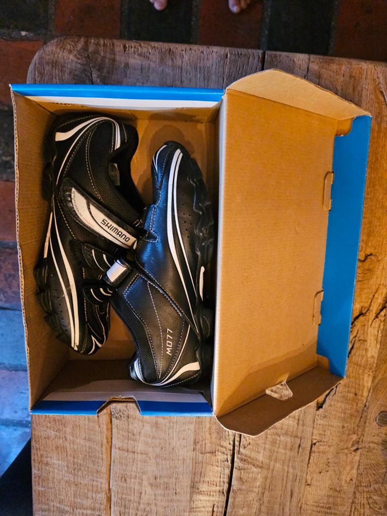 Shimano MD77 Mountainbike Schoenen Maat 43 - Topstaat!, Fietsen en Brommers, Gebruikt, Schoenen, Overige maten, Ophalen of Verzenden