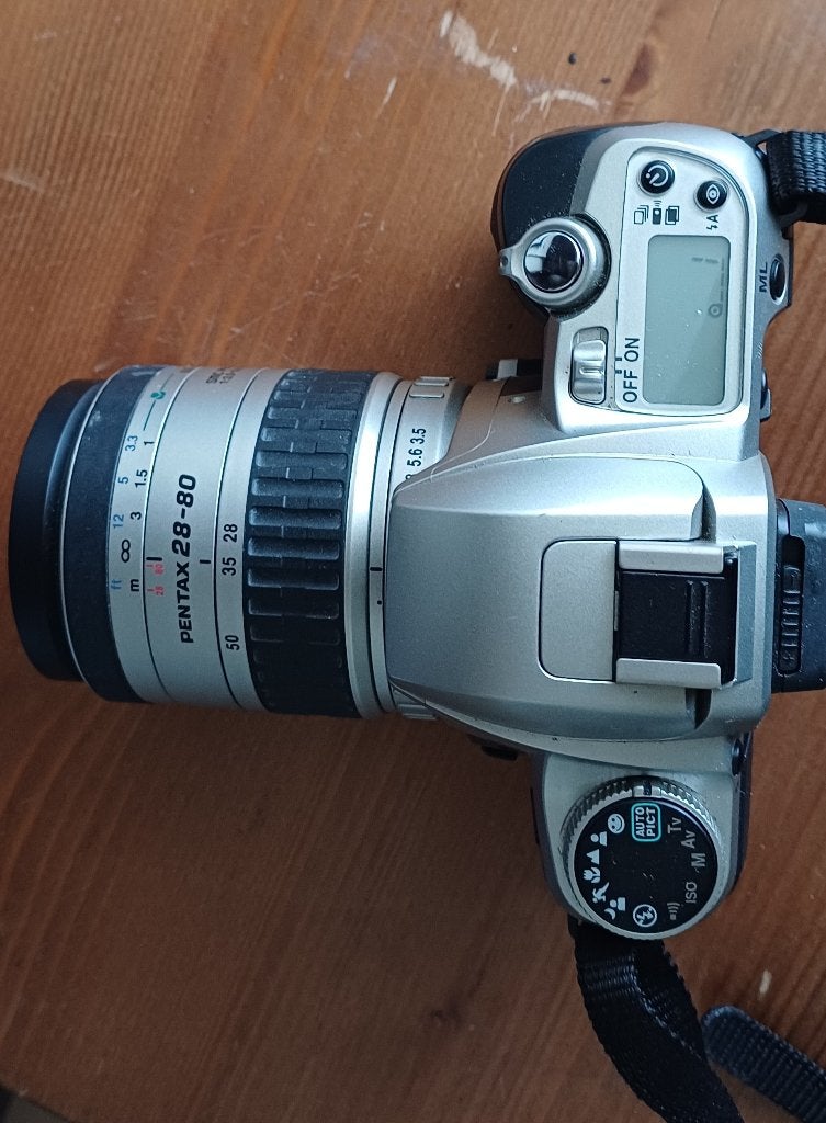 Pentax fotocamera, Ophalen of Verzenden, Gebruikt, Compact, Pentax