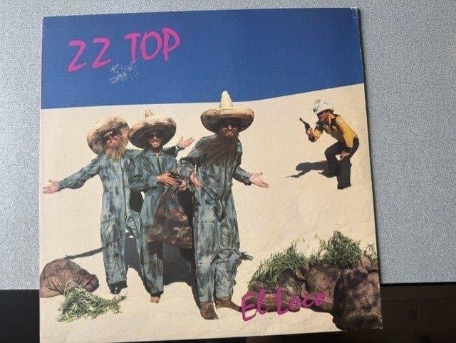 ZZ TOP - el loco LP 1981 GERMANY, Cd's en Dvd's, LP, Gebruikt, 12 inch, Rock-'n-roll