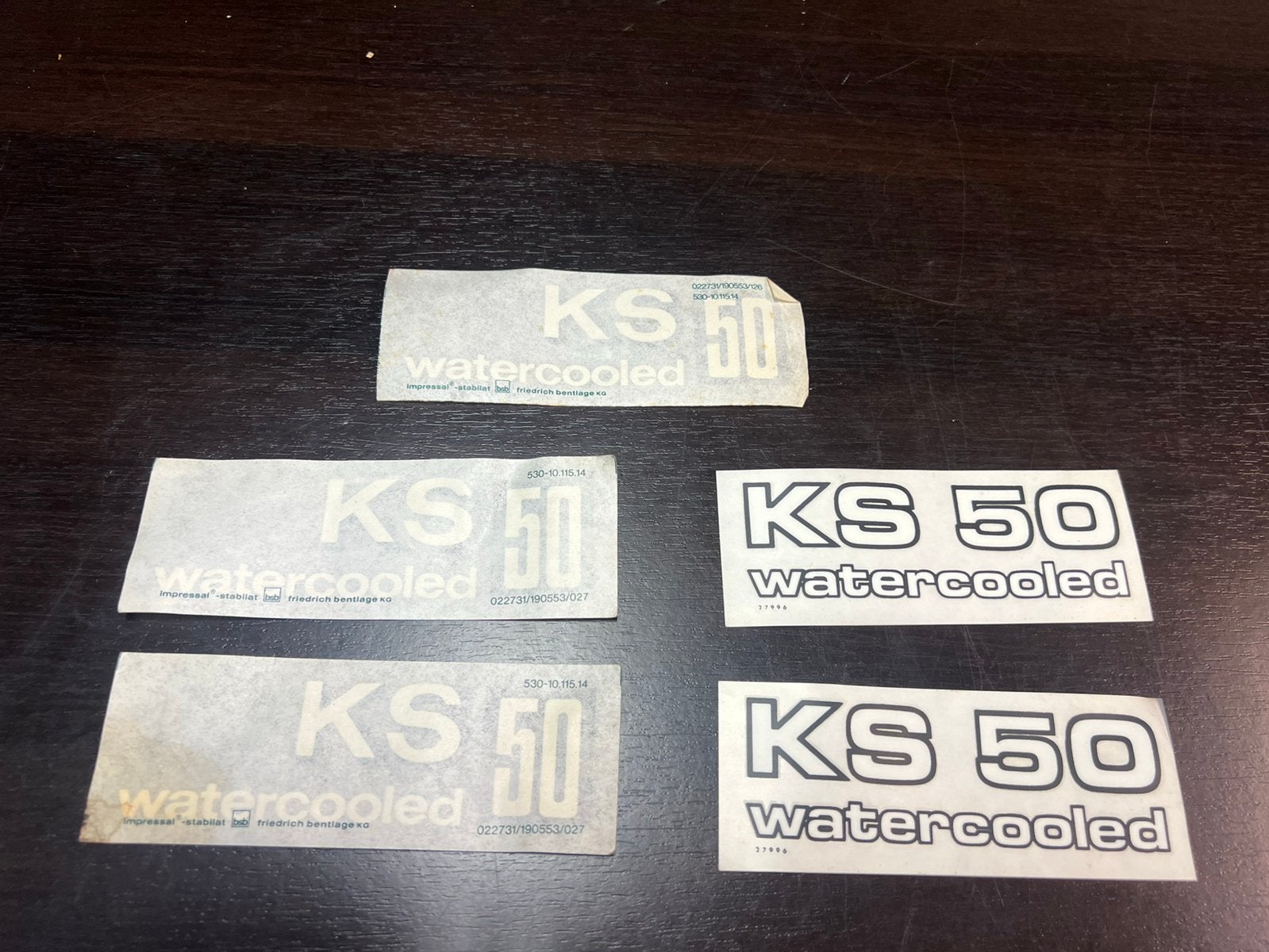 Zundapp nos oldschool KS50 Watercooled stickers, Ophalen of Verzenden, Nieuw, Overige typen